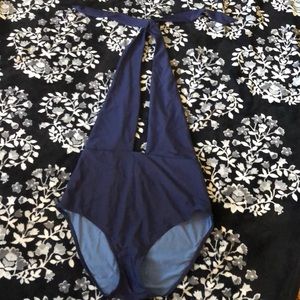 NWT Aerie One Piece Navy Swim